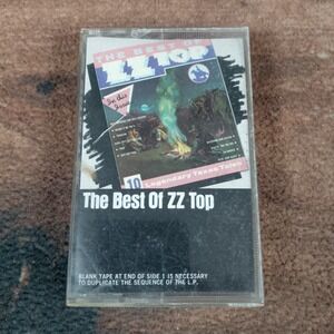 ZZ Top The Best Of ZZ Top 10 Legendary Texas Tales Cassette Tape